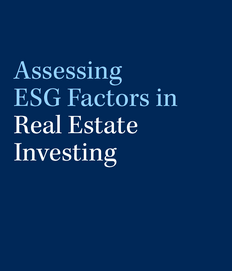Cover of Delsay's "Assessing ESG Factors in Real Estate Investing" whitepaper