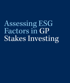 Assessing ESG Factors in GP Stakes whitepaper